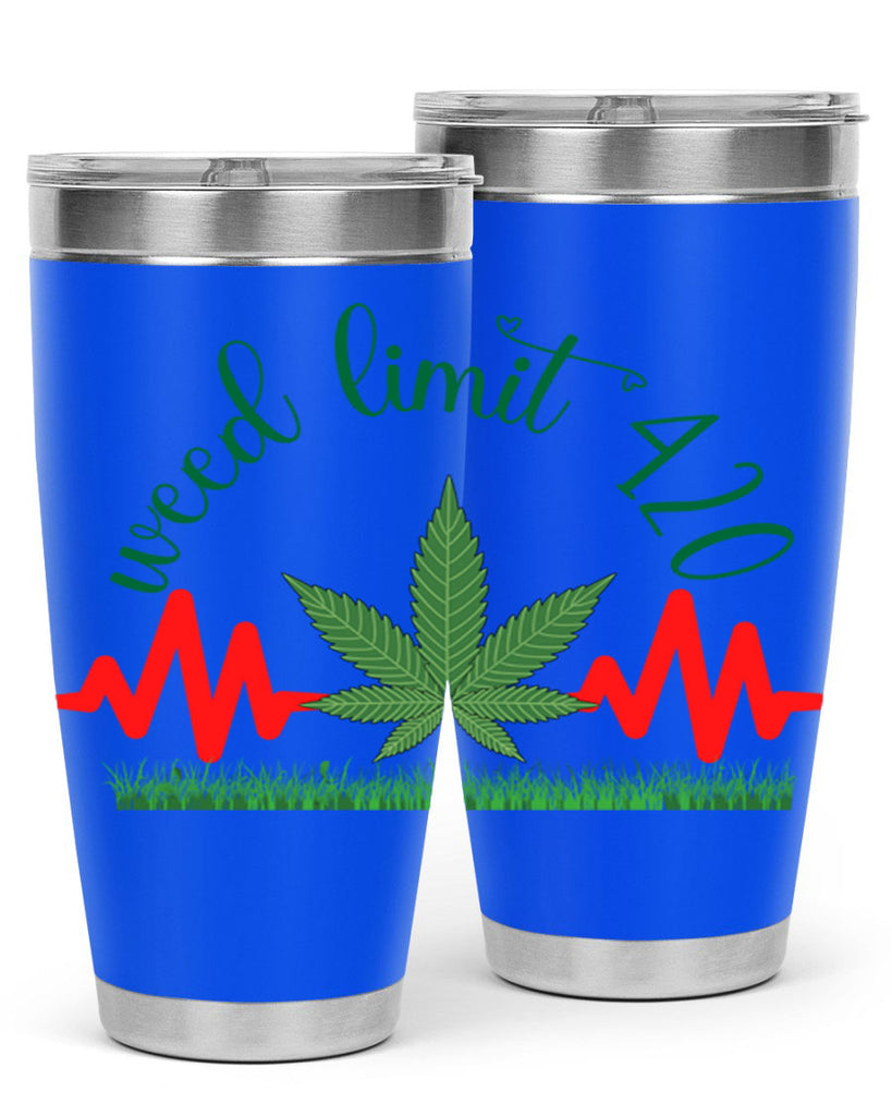 weed limit 420 cannabis hearbeat 291#- marijuana- Tumbler