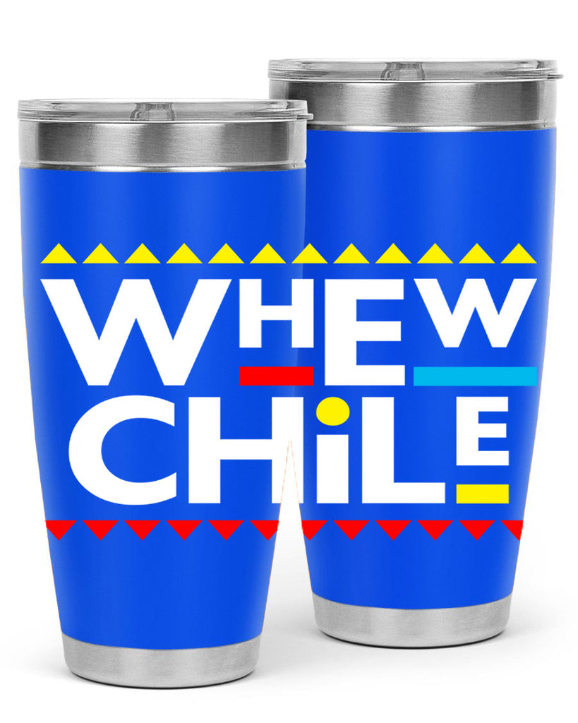 whew chile 11#- black words phrases- Cotton Tank