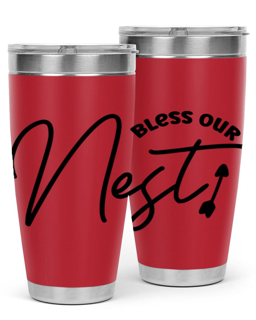 Bless Our Nest55#- spring- Tumbler
