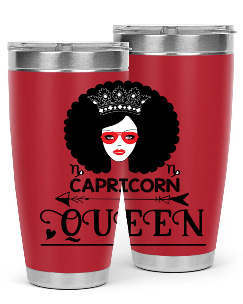 Capricorn queen 197#- zodiac- Tumbler