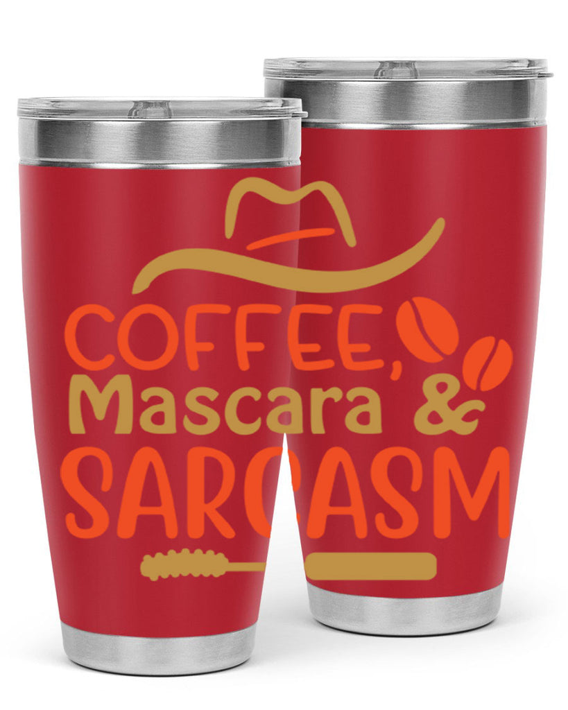 Coffee Mascara Sarcasm 21#- fashion- Cotton Tank