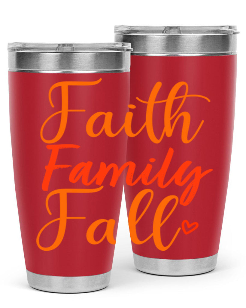 Faith Family Fall Design 81#- fall- Tumbler