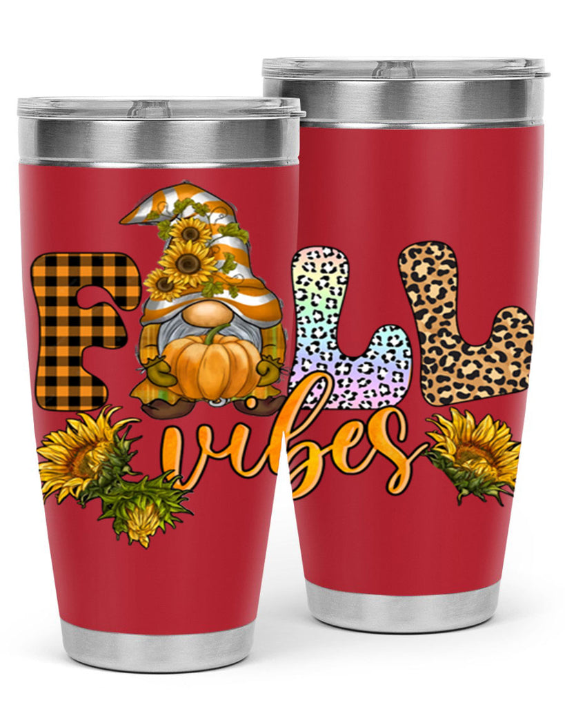 FallVibesFallGnome 164#- fall- Tumbler