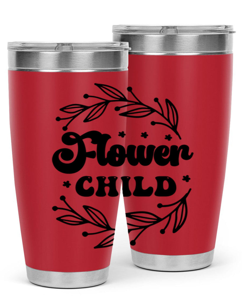 Flower child  141#- spring- Tumbler