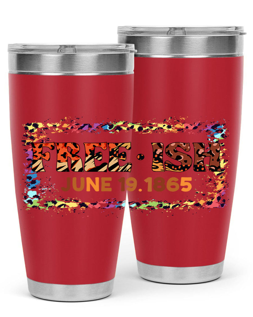 FreeIsh June 1865 Junteenth Png 32#- Juneteenth- tumbler