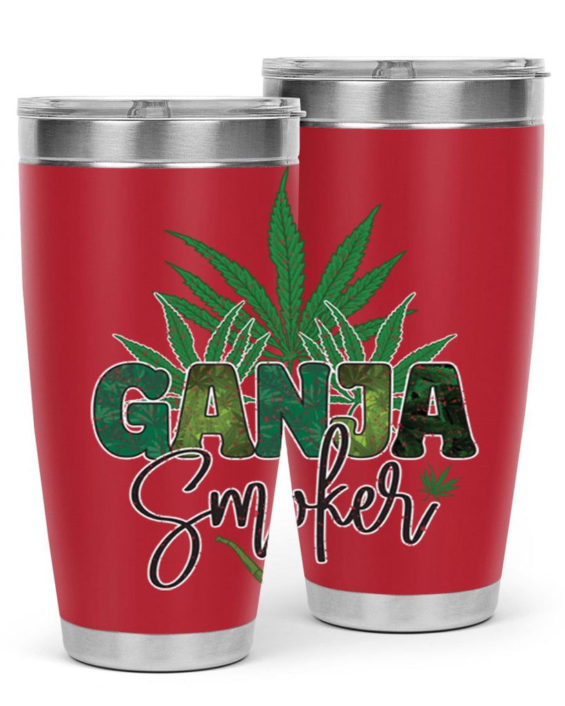 Ganja Smoker Sublimation 89#- marijuana- Tumbler