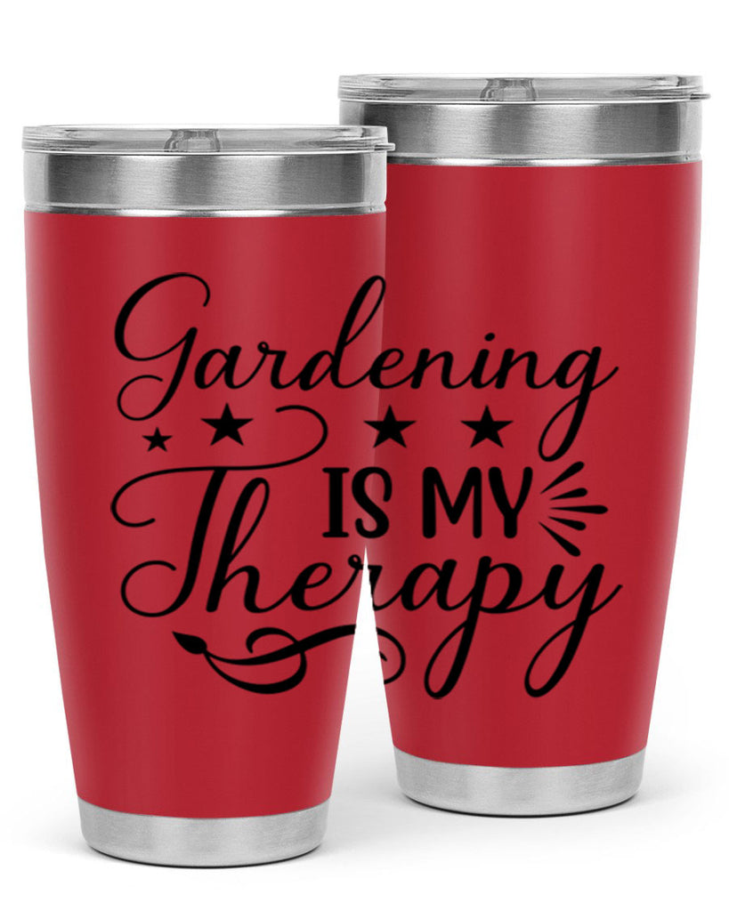 Gardening is My Therapy 145#- spring- Tumbler