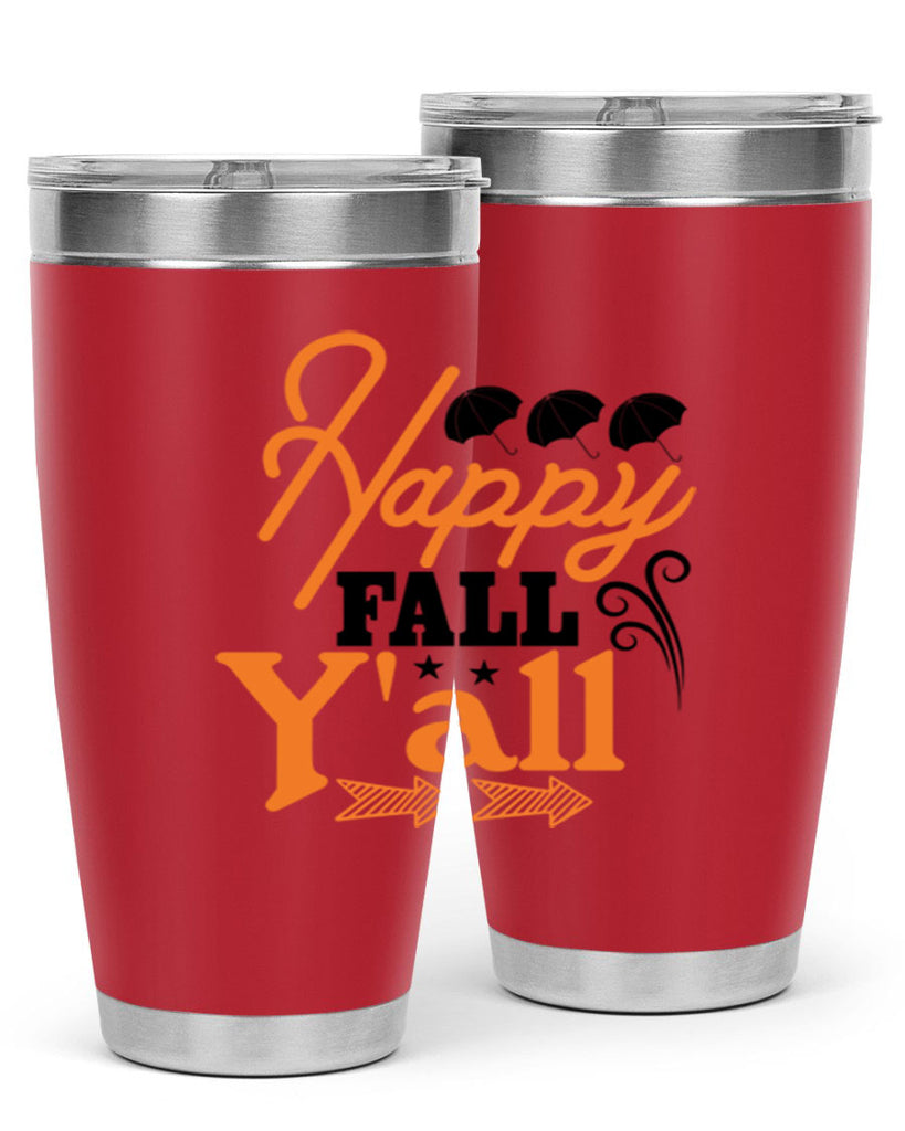 Happy Fall Yall 234#- fall- Tumbler