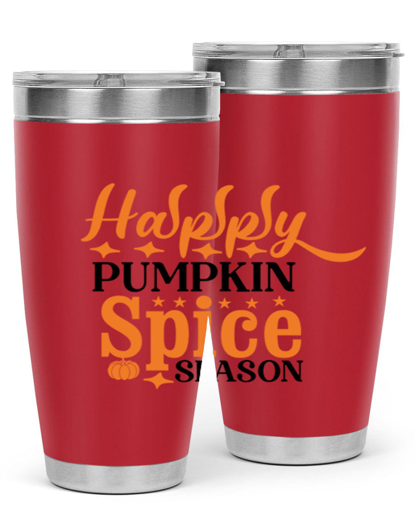 Happy Pumpkin Spice Season 245#- fall- Tumbler