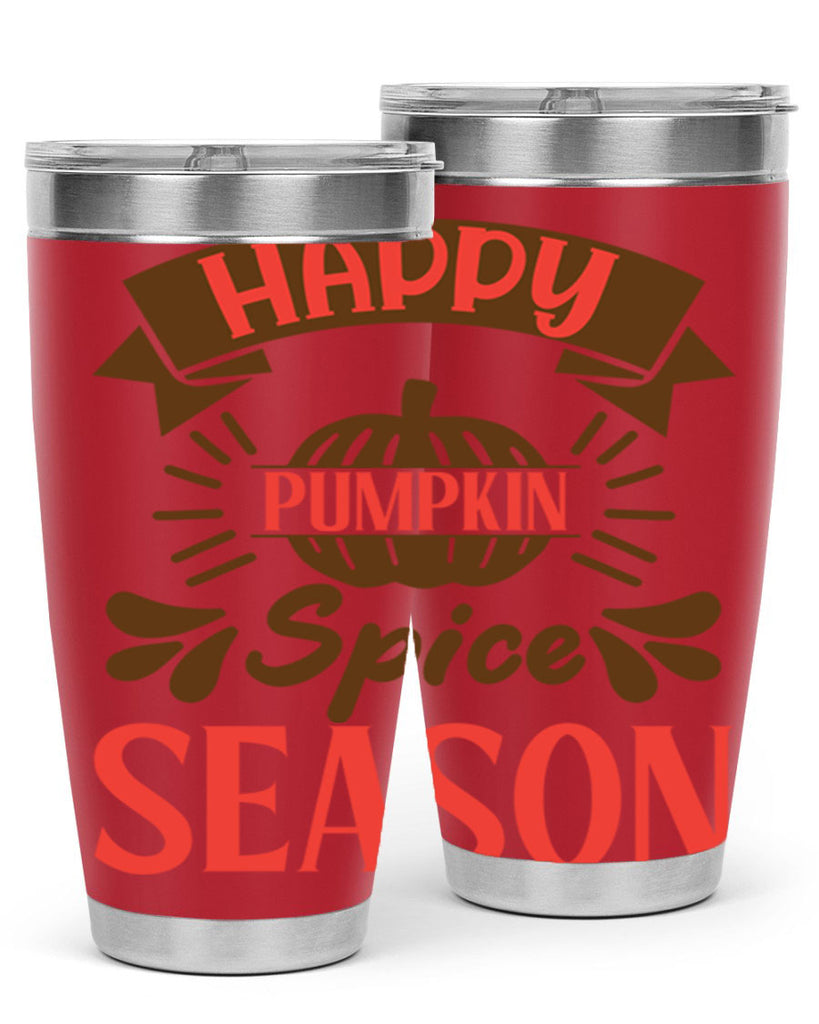 Happy Pumpkin Spice Season 246#- fall- Tumbler