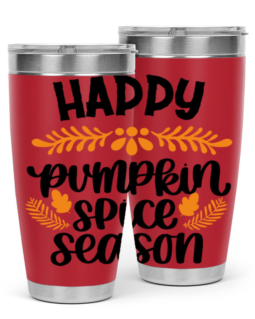Happy Pumpkin Spice Season 492#- fall- Tumbler