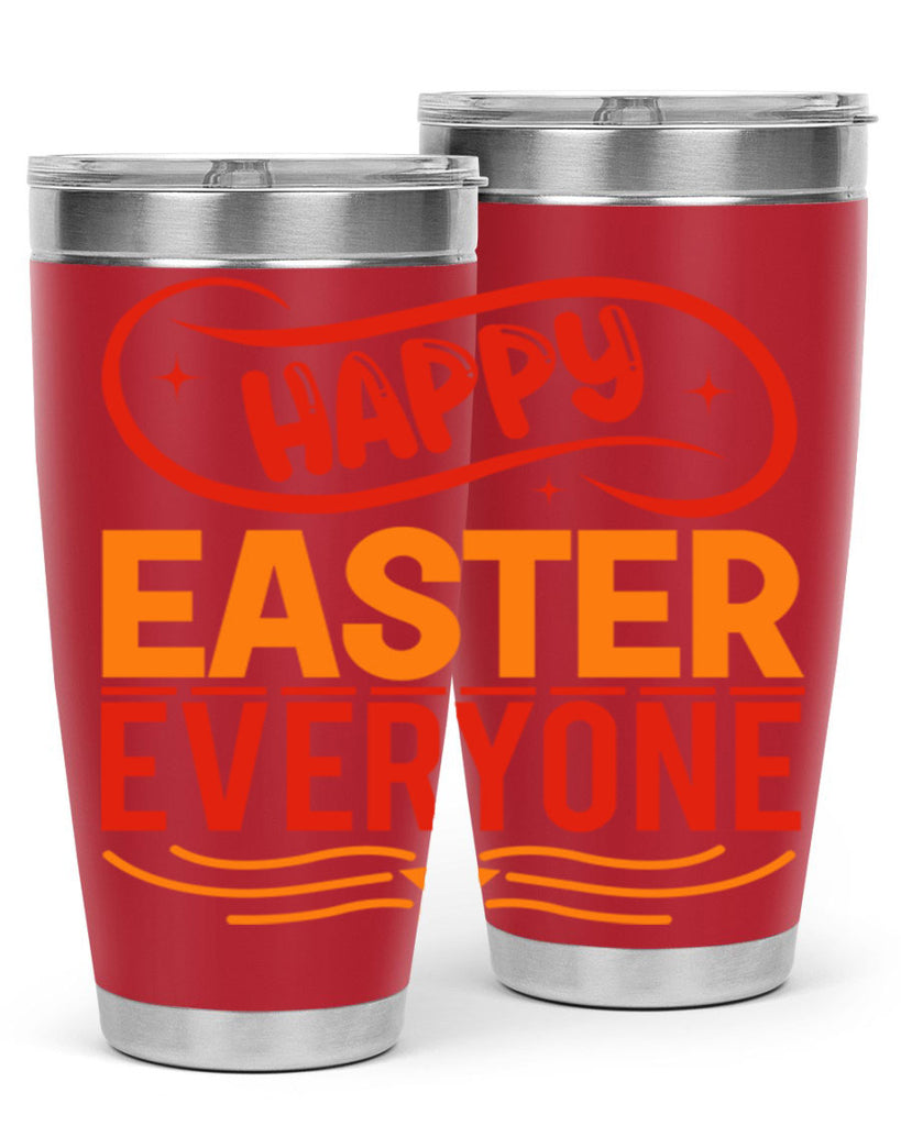 Happy easter everyone 155#- spring- Tumbler