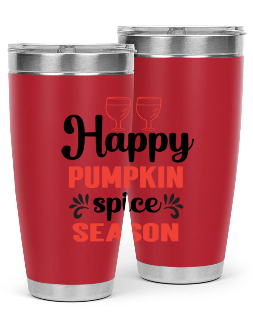 Happy pumpkin spice season 244#- fall- Tumbler