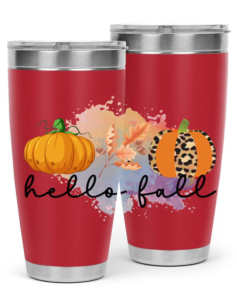 Hello Fall 277#- fall- Tumbler