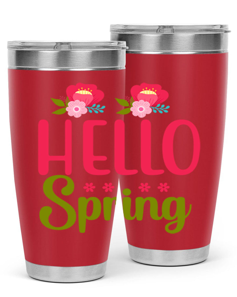 Hello Spring 186#- spring- Tumbler