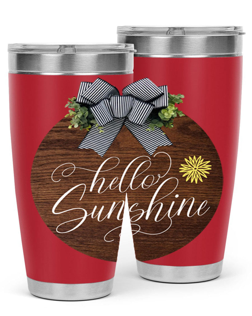 Hello Spring Lettering Mockup200#- spring- Tumbler
