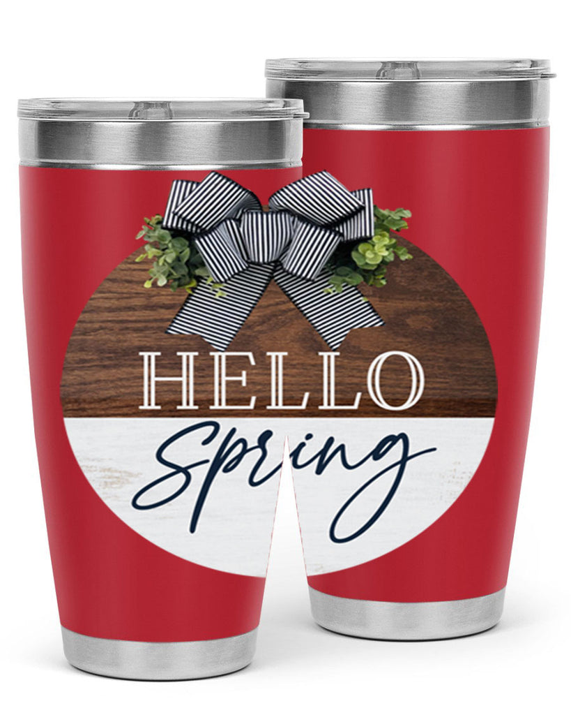 Hello Spring basic Mockup187#- spring- Tumbler
