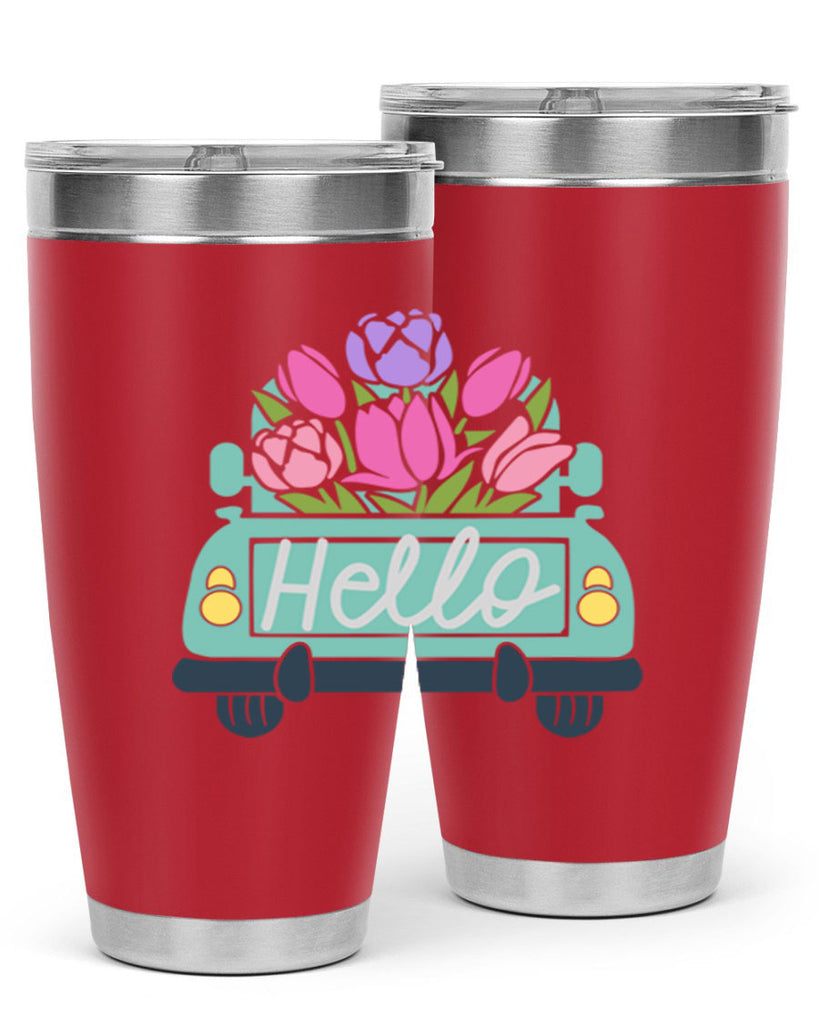Hello Truck218#- spring- Tumbler