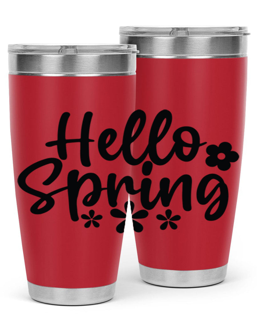 Hello spring  design 232#- spring- Tumbler