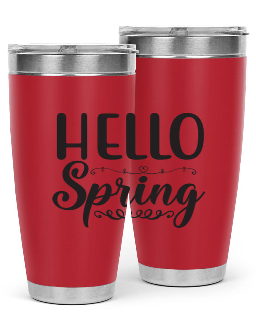 Hello spring 185#- spring- Tumbler
