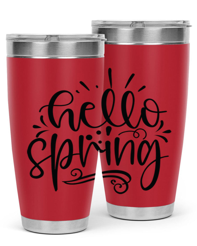 Hello spring 3#- spring- Tumbler