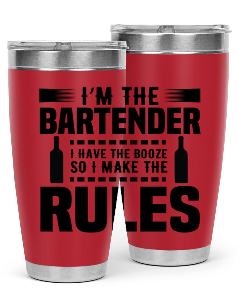 I am the Bartender Style 2#- bartender- tumbler