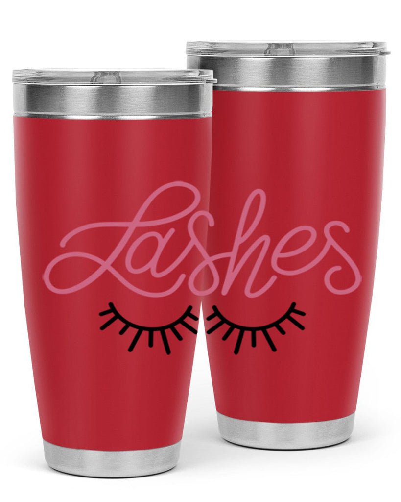 Lashes Style 63#- make up- Tumbler