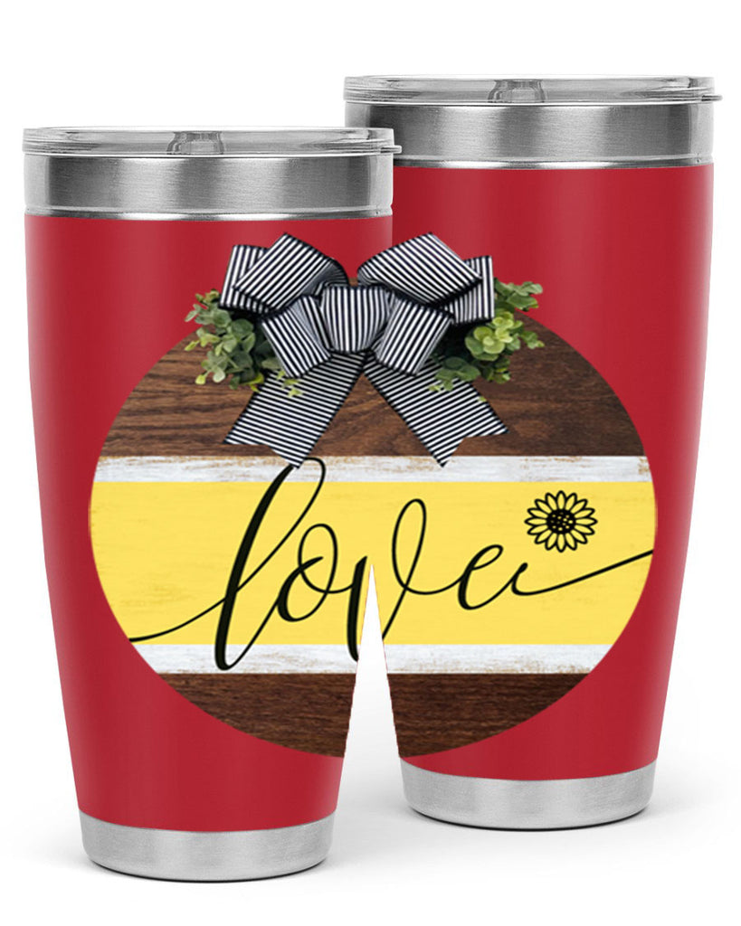 Love and daisy Mockup326#- spring- Tumbler