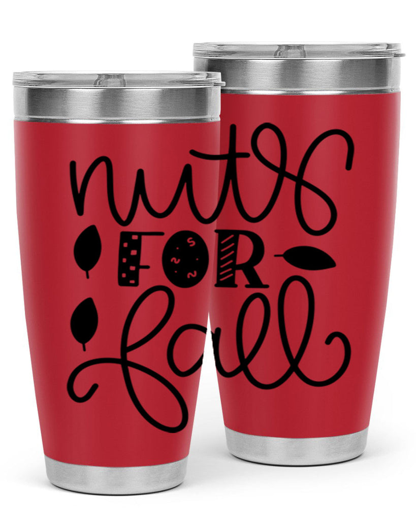 Nuts For Fall 446#- fall- Tumbler