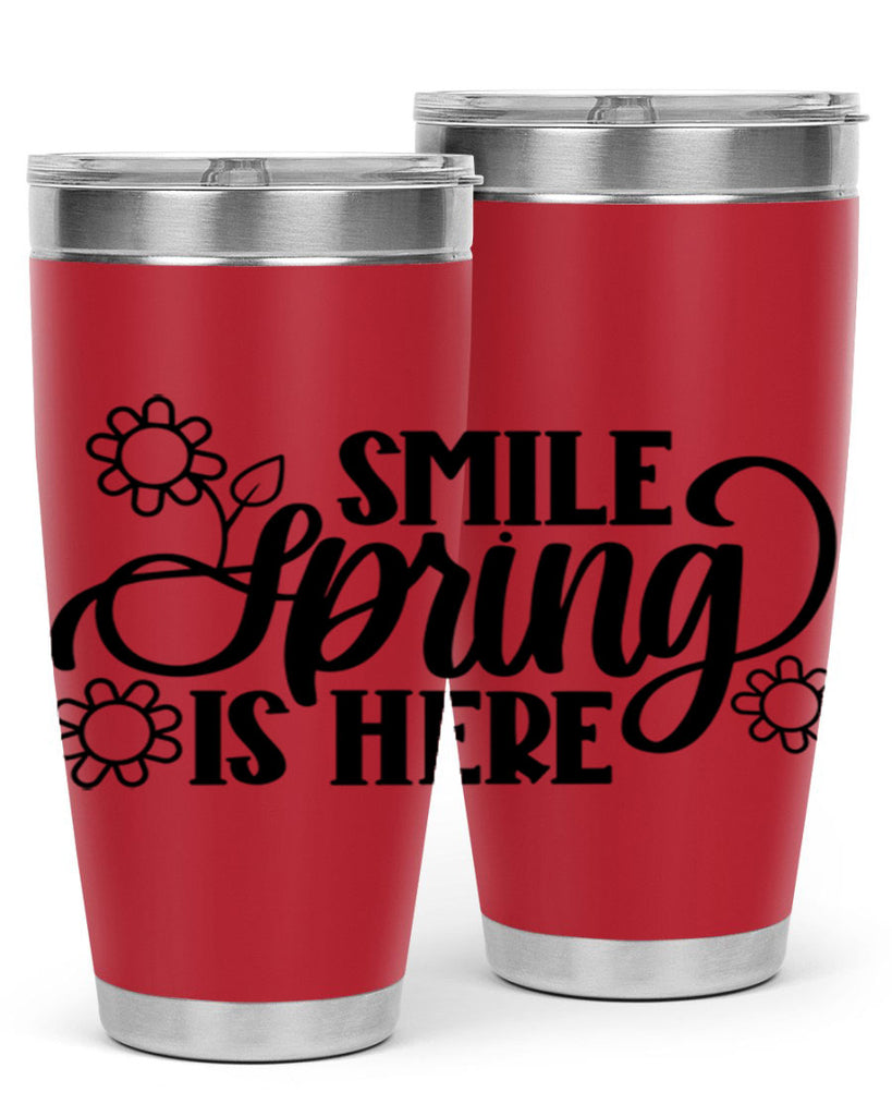 PNG_Smile Spring Is Here395#- spring- Tumbler