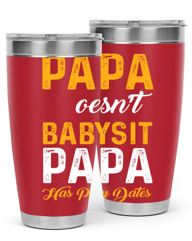 Papa 124#- grandpa - papa- Tumbler