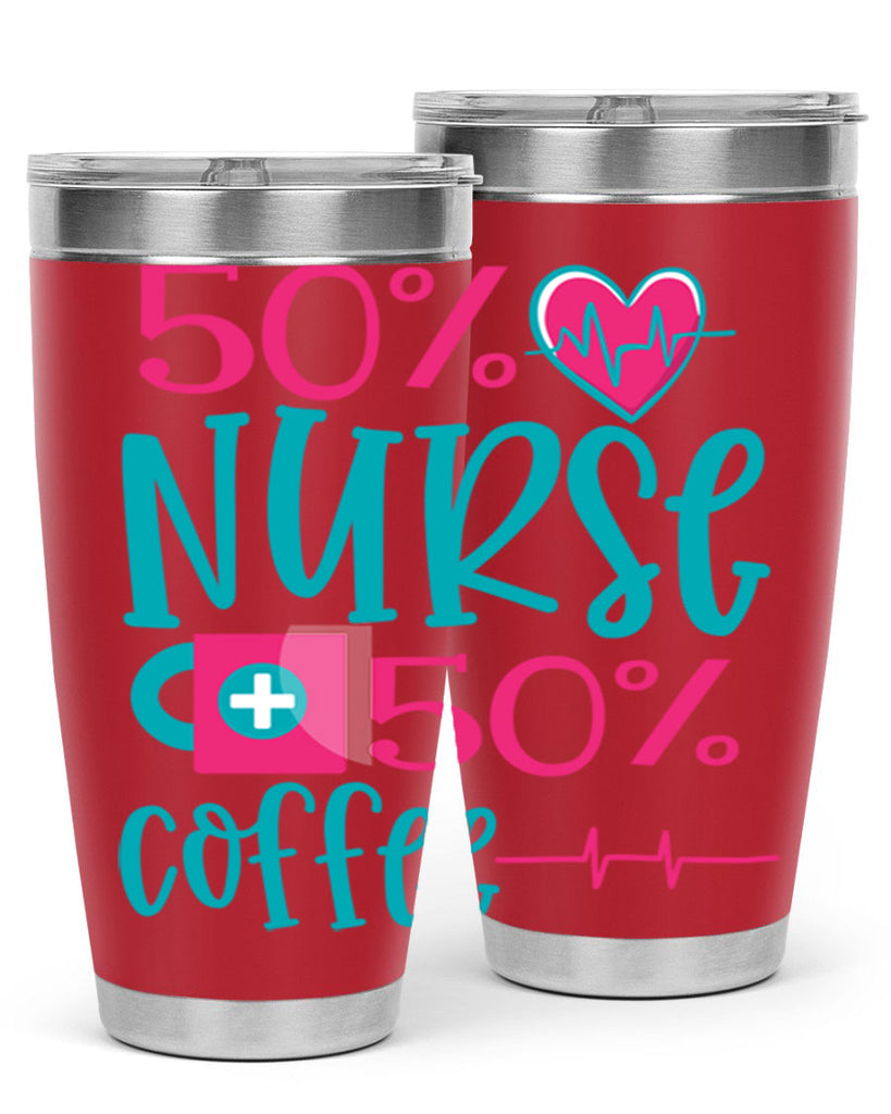 Percent Nurse Percent Coffee Style Style 60#- nurse- tumbler