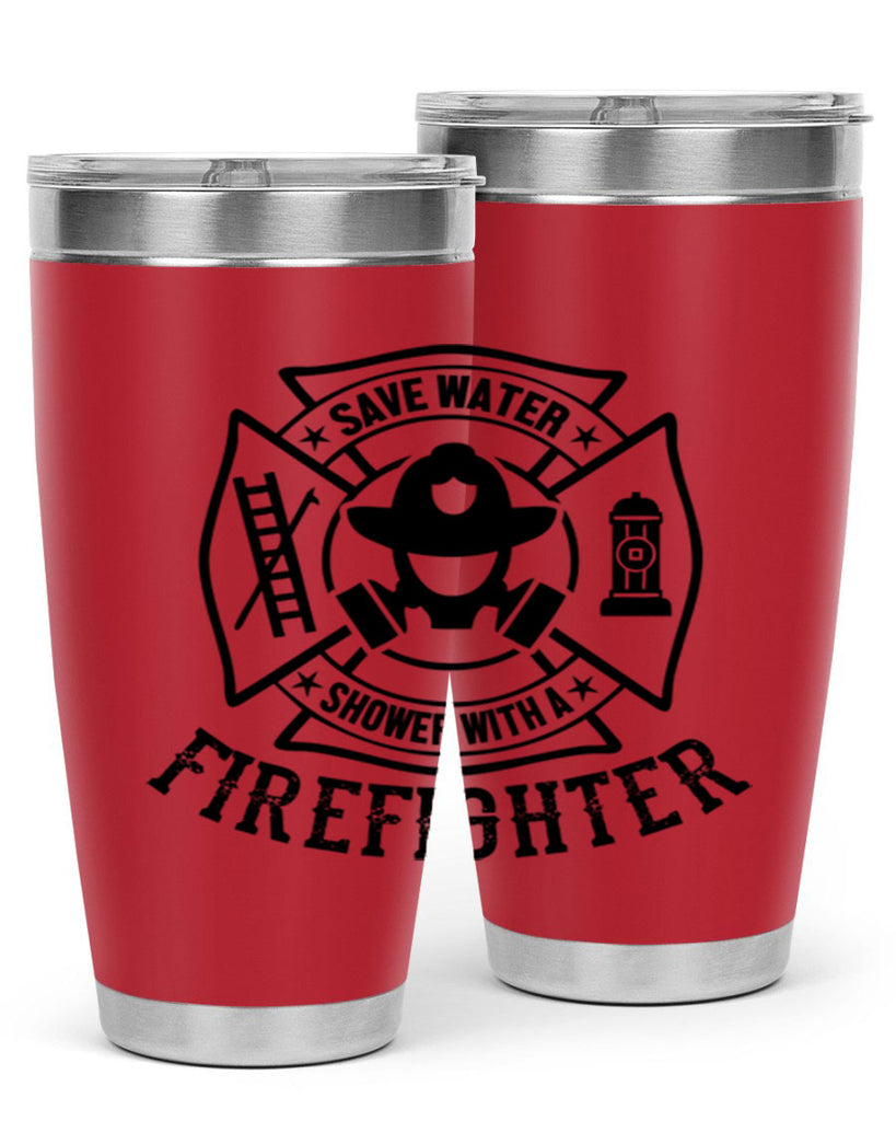 Save water Style 34#- fire fighter- tumbler