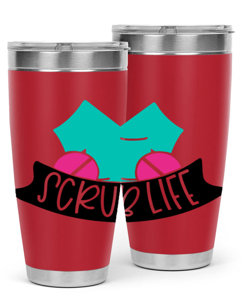 Scrub Life Style Style 45#- nurse- tumbler