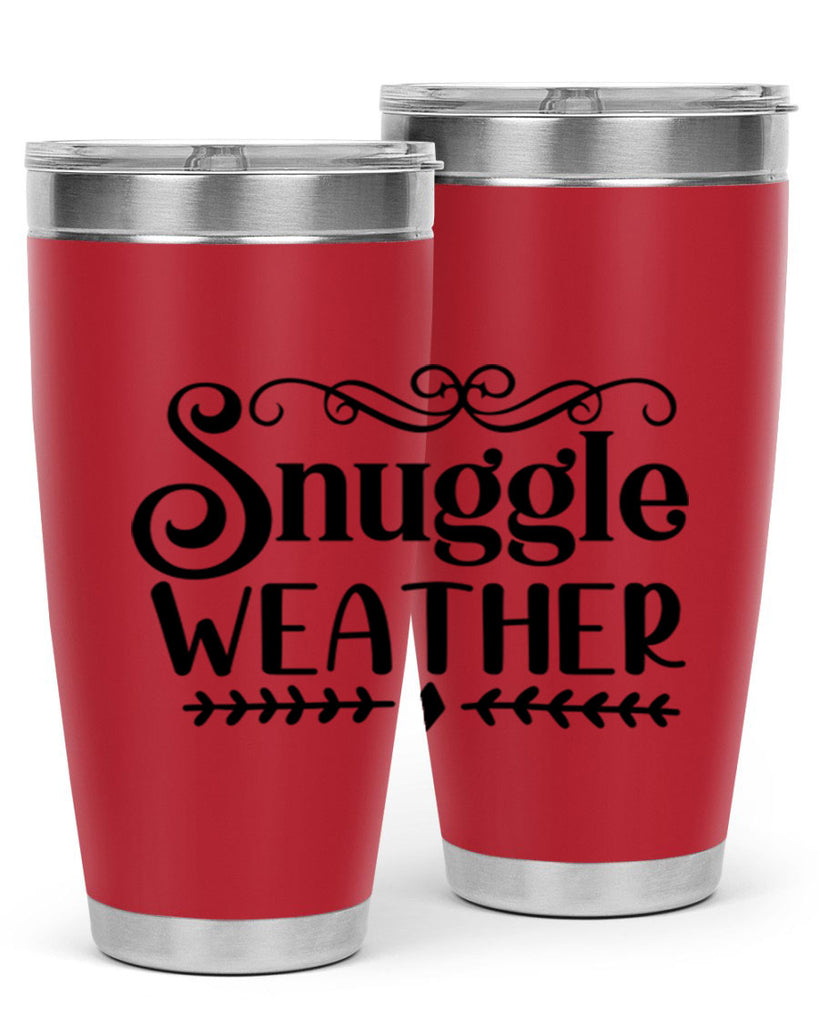 Snuggle Weather 387#- winter- Tumbler