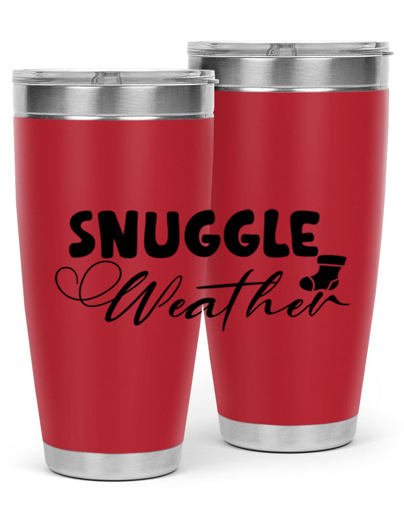 Snuggle Weather 389#- winter- Tumbler