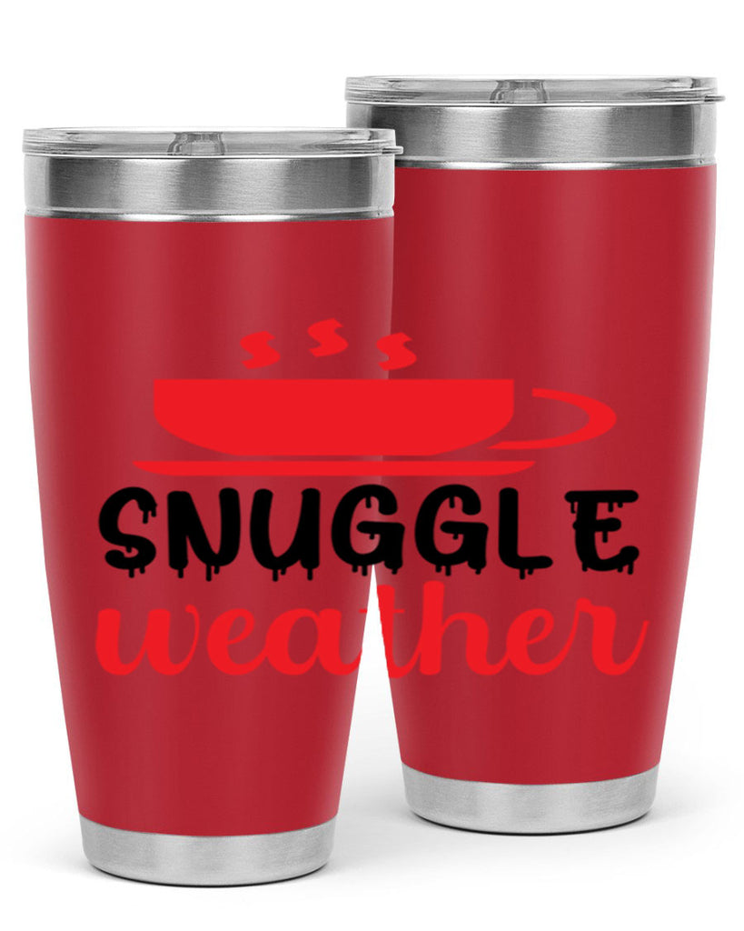Snuggle weather 386#- winter- Tumbler