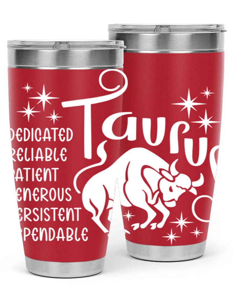 Taurus 491#- zodiac- Tumbler