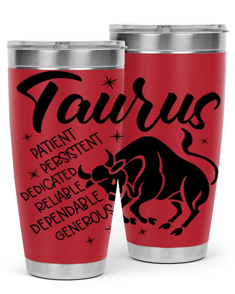 Taurus 492#- zodiac- Tumbler
