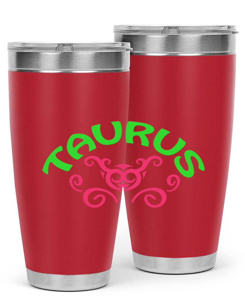 Taurus 493#- zodiac- Tumbler