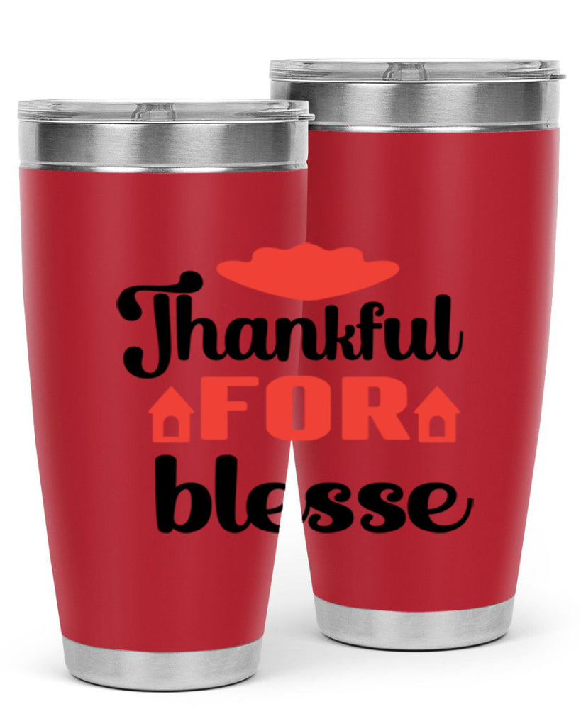Thankful for blesse 599#- fall- Tumbler
