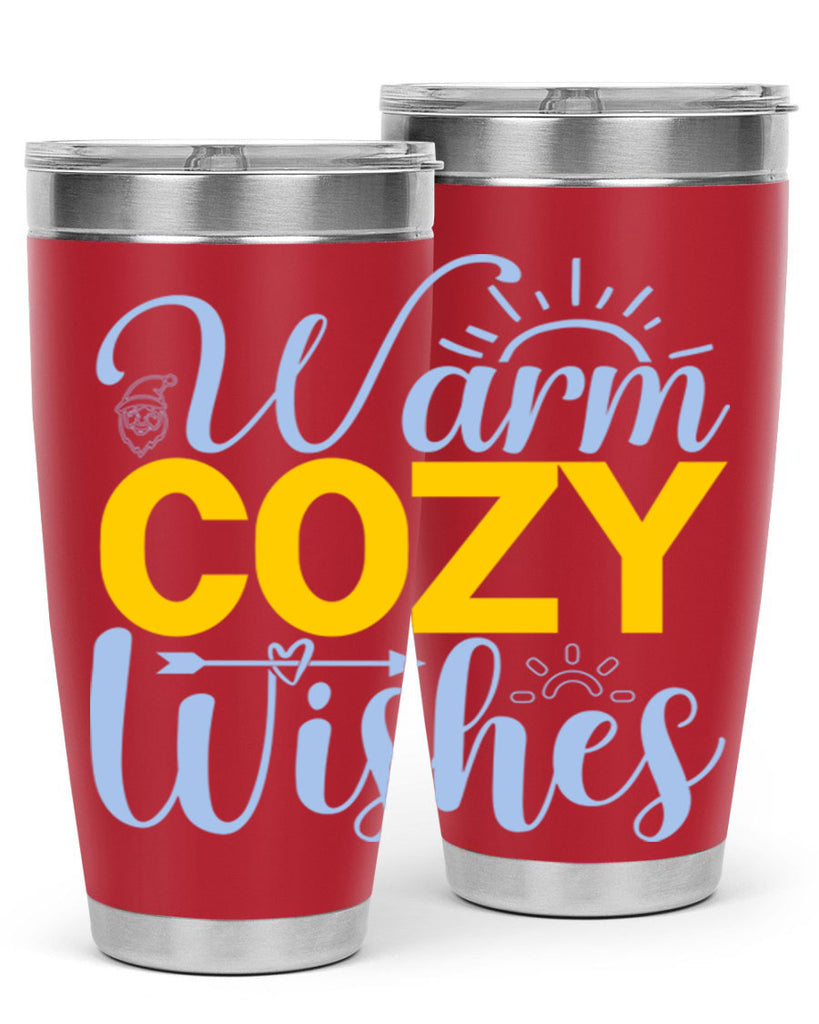 Warm cozy wishes447#- winter- Tumbler