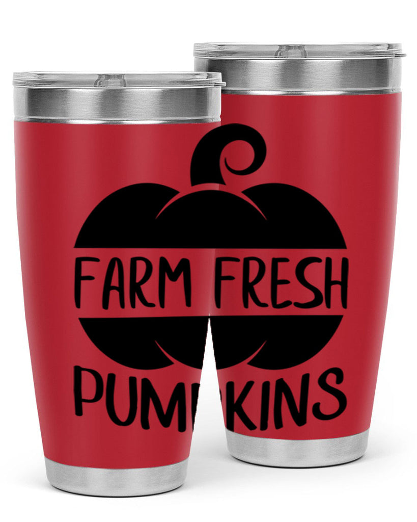 farm fresh pumpkins 174#- fall- Tumbler