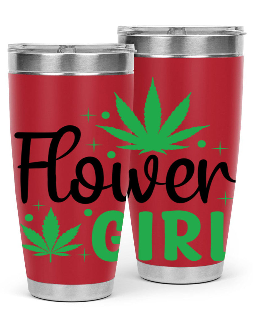 flower girl 83#- marijuana- Tumbler