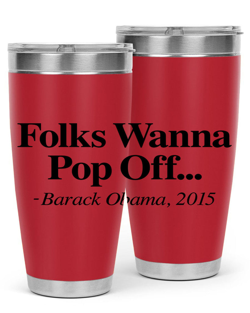 folks wanna pop off 151#- black words phrases- Cotton Tank