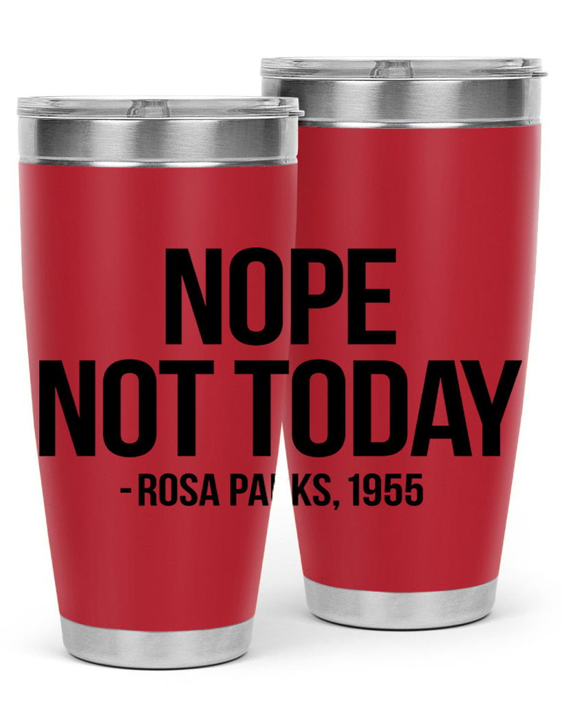 nope not today rosa parks 60#- black words phrases- Cotton Tank