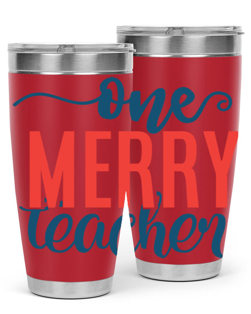 one merry teacher Style 161#- teacher- tumbler
