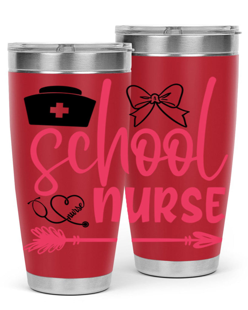 school nurse Style 354#- nurse- tumbler