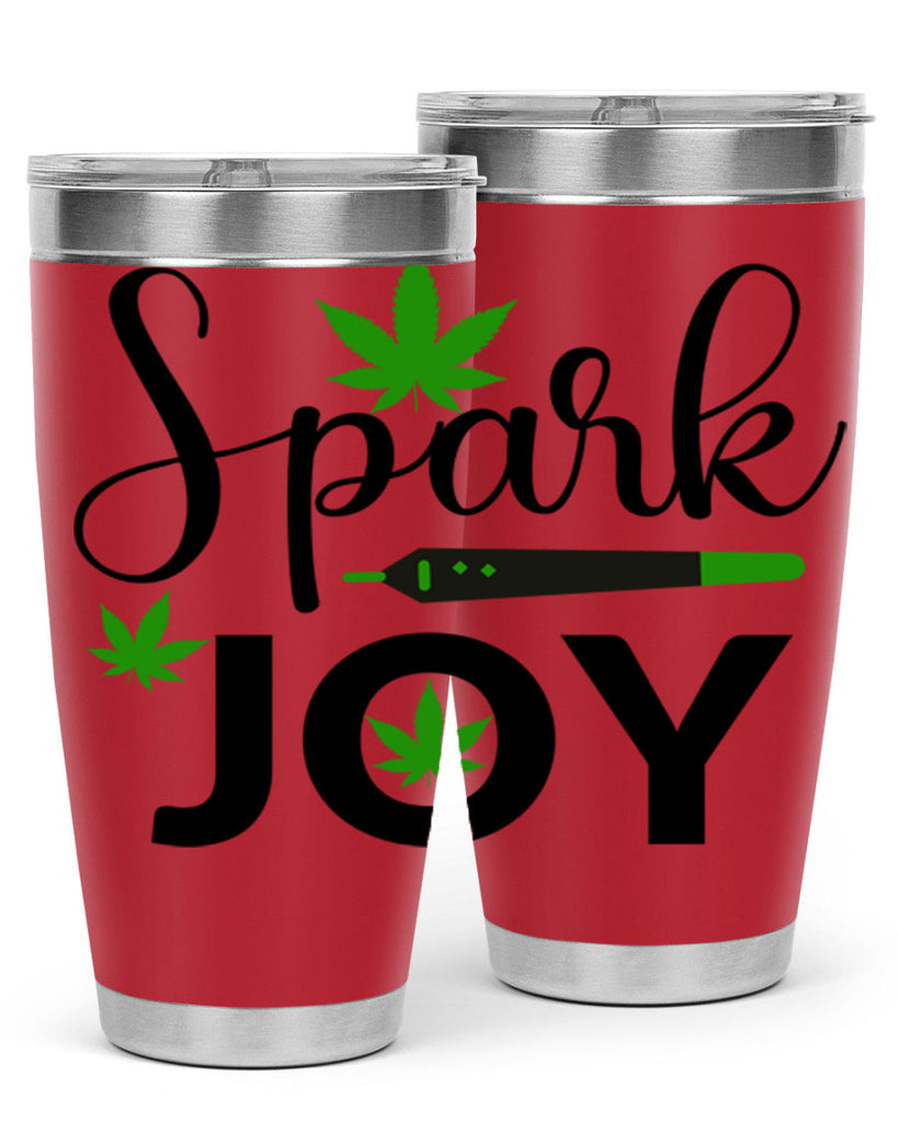 spark joy 250#- marijuana- Tumbler