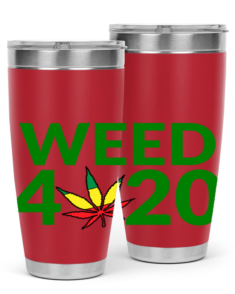 weed 420 cannabis 281#- marijuana- Tumbler